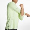 Nike Breathable Running Fitness Training Long Sleeve T-Shirt Men Tops Green AJ7978-701