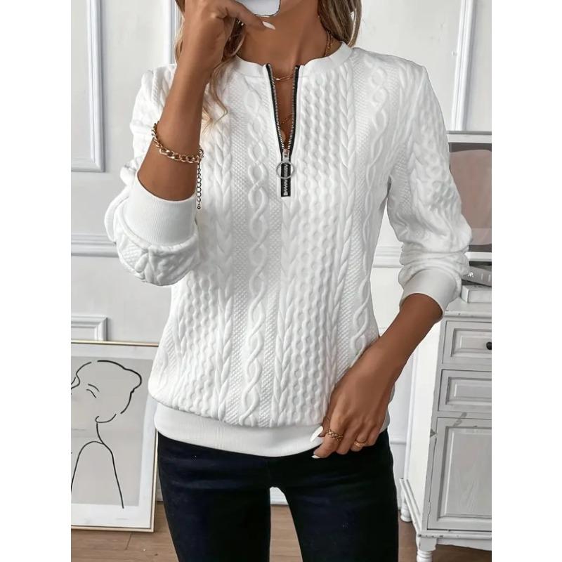 GMXIA Women's Fashion Casual Solid Color Print Long Sleeve Hooded & Sweatshirts