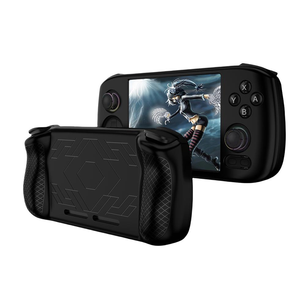 Silicone Protective Cover Anti-Scratch Protector Shell Sleeve Soft Skin Cover Case for ANBERNIC RG 406H Handheld Game Console