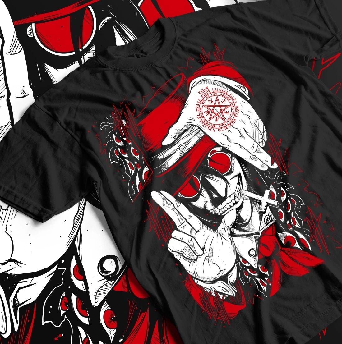 Новая унисекс футболка Ultimate Vampire, футболка аниме Hellsing, графическая футболка Все размеры 3XL