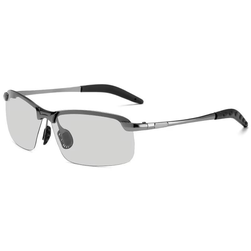 Men's Smart Photochromic Sunglasses: Day/Night Polarized Vision for Driving & Fishing