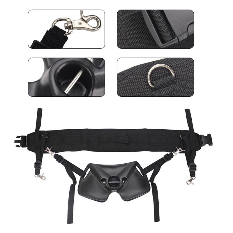 Fighting Belt Fishing Belt Rod Holder Rod Support Holder Fishing Rod Holder Waist Belt Set Fish Rod Belt Fishing Tackle