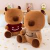 Cute Internet Celebrity New Sweater Kapibara Doll Capybara Doll Plush Toy Rag Doll Throw Pillow Gift