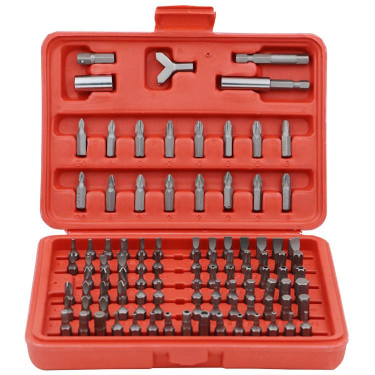 Electric Screwdriver Set with Extension Rod & Bits