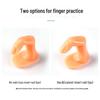 Nail Art Practice Finger Model: Two Types - With Nail & Without Nail, Adhesive Backing.