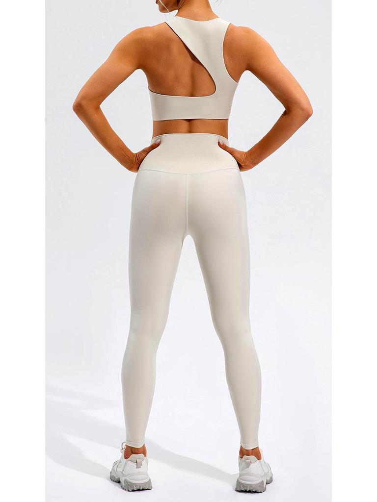 Women's High-Intensity Sports Bra - Lulu Nude Feel, Shockproof, Gathered Support, Stylish Back, Perfect for Yoga & Fitness