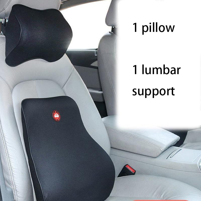 Breathable Car Headrest Neck Pillow Auto Car Seat Pillow Memory Foam Head Support Neck Rest Protector Automobiles