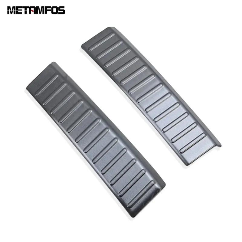 For Toyota Raize -2024 2025 Interior Rear Trunk Bumper Foot Plate Tail Door Sill Scuff Guard Plate Accessories Car Styling