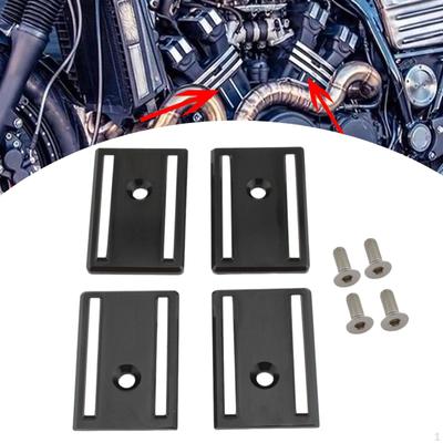 4 Pieces Engine Decoration Covers Motorcycle Accessories Repair Parts for V-max1200