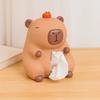 Figure Model Capybara Tissue Box Doll Toy Capybara Napkin Holder Tissue Box Ornament  Children/Kids