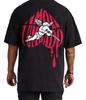 Unisexs Amor Tumbado Angel Guitar Vintage Washed Tshirt Latin Urban Streetwear Graphic Tee