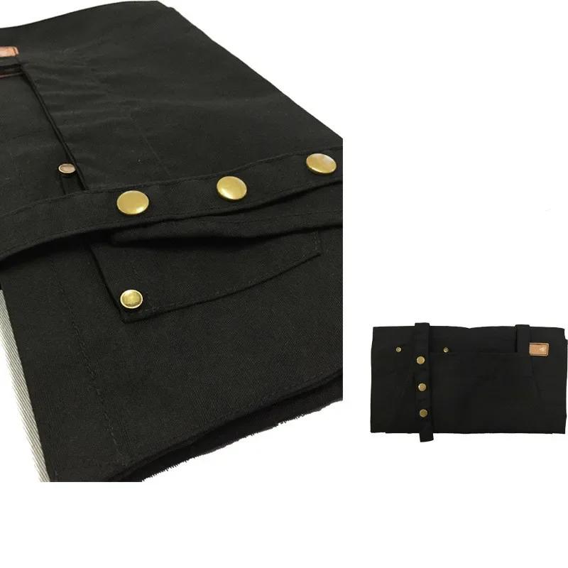 New Barber Apron Bib Accessories Women Men Barbecue Tools Kitchen Household Apron Chef Waiter Coffee Shop Waiter Apron