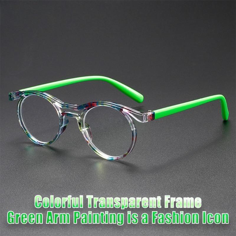 New Fashion Round Reading Glasses Anti Blue Light Glasses for Women Reader Eyewear Presbyopia Eyeglasses Diopter +1.0+1.5~~~+4.0