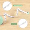 150cm Doublesided Soft Measuring Tape Metric Imperial Flexible Ruler Mini Retractable Measuring Tape for Fabric Sewing Furniture