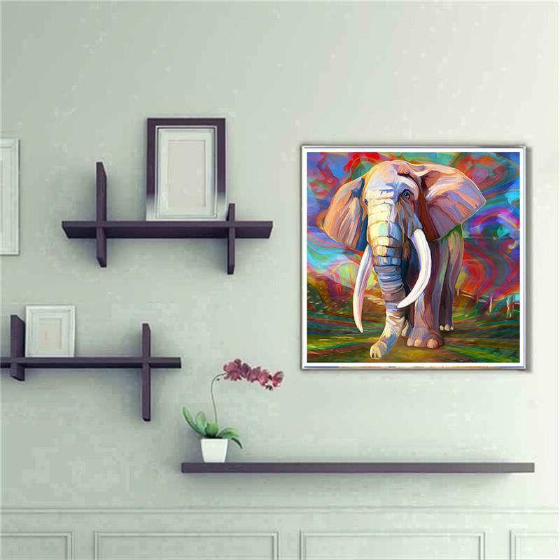 5D-Diamantmalerei zum Selbermachen, voller Bohrer, Tier, Wolf, Elefant, Diamant-Stickerei, Mosaik-Kunst, Bild, Koala, Kreuzstich, Heimdekoration