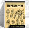 Q-Style Mecha Battleship Drawing & Coloring Book: Manga-Inspired Characters for Kids