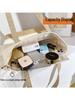 Women's Large Capacity Canvas Tote Bag for School and Tutoring