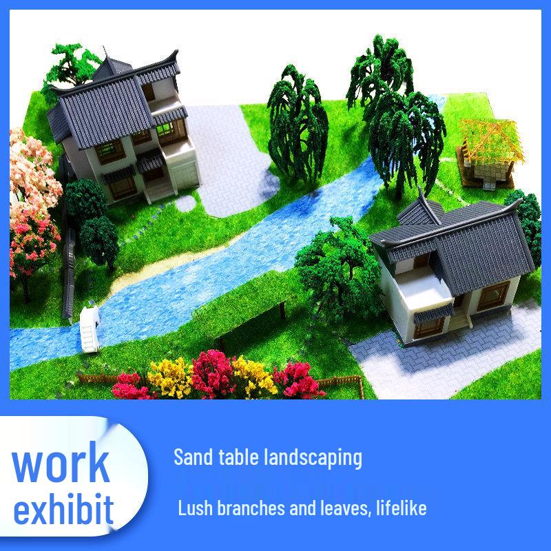 Jingmu Landscape Micro Trees and Plants Model for Gardens
