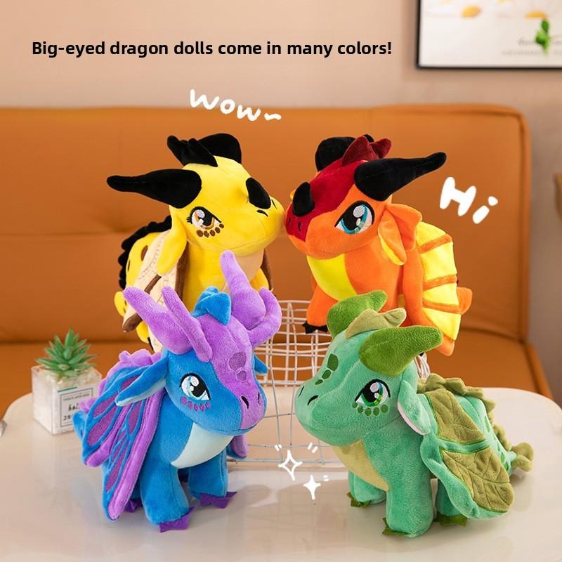 Wings Of Fire Dragon Plush Toy With Super Soft Short Plush For Kids And Collectors