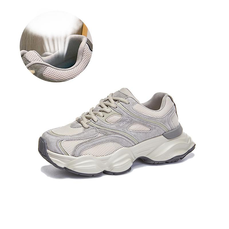 

Кроссовки Pop с подошвой из присосок Spring Sneakers Кроссовки для бега Повседневная обувь на платформе для женщин 40 хаки