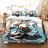 Anime Beauty Printed 3D Bedding Set Luoli Beauty Duvet Cover Pillowcase 2/3 Boy Animation Fan Quilt Cover AU/DE/EU/ES Full Size Quick Drying Bedspread
