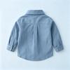 Women's Casual Button Down Shirt with Turn-Down Collar Lightweight Print for Work Layering