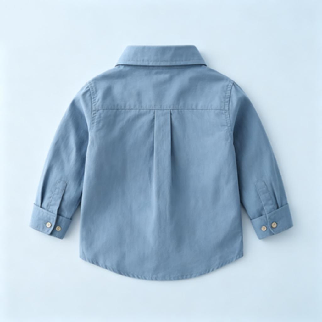 Women's Casual Button Down Shirt with Turn-Down Collar Lightweight Print for Work Layering