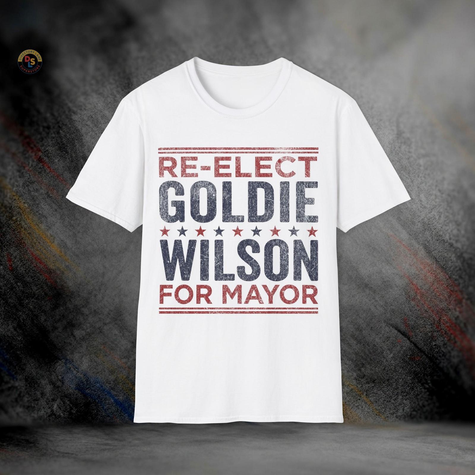 Goldie Wilson Mayor Campaign Back to the Future T-Shirt | Softstyle Tee XXXXL
