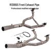 Suitable Titanium Alloy Exhaust Pipe for Motorcycle R1300GS Modification