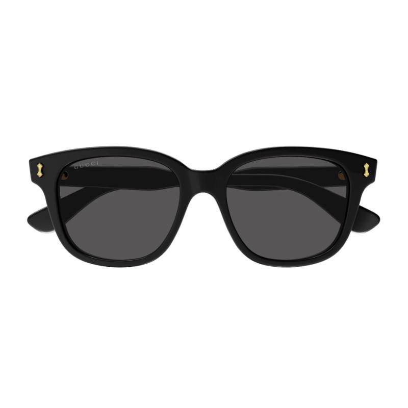 GUCCI Logo on the side Plate frame Rectangular Sunglasses Men's