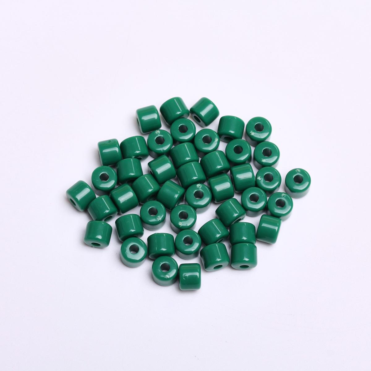 

Главная Товары для вечеринок Материал Браслет Модные аксессуары Изготовление акрила 6,5 мм Ювелирный брелок DIY Ожерелье Цилиндрические свободные бусины Кремовый цвет темно-зеленого