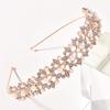 Cross-border Hot Selling Girls' Princess Crown Crystal Pearl Headband for Birthdays and Performances