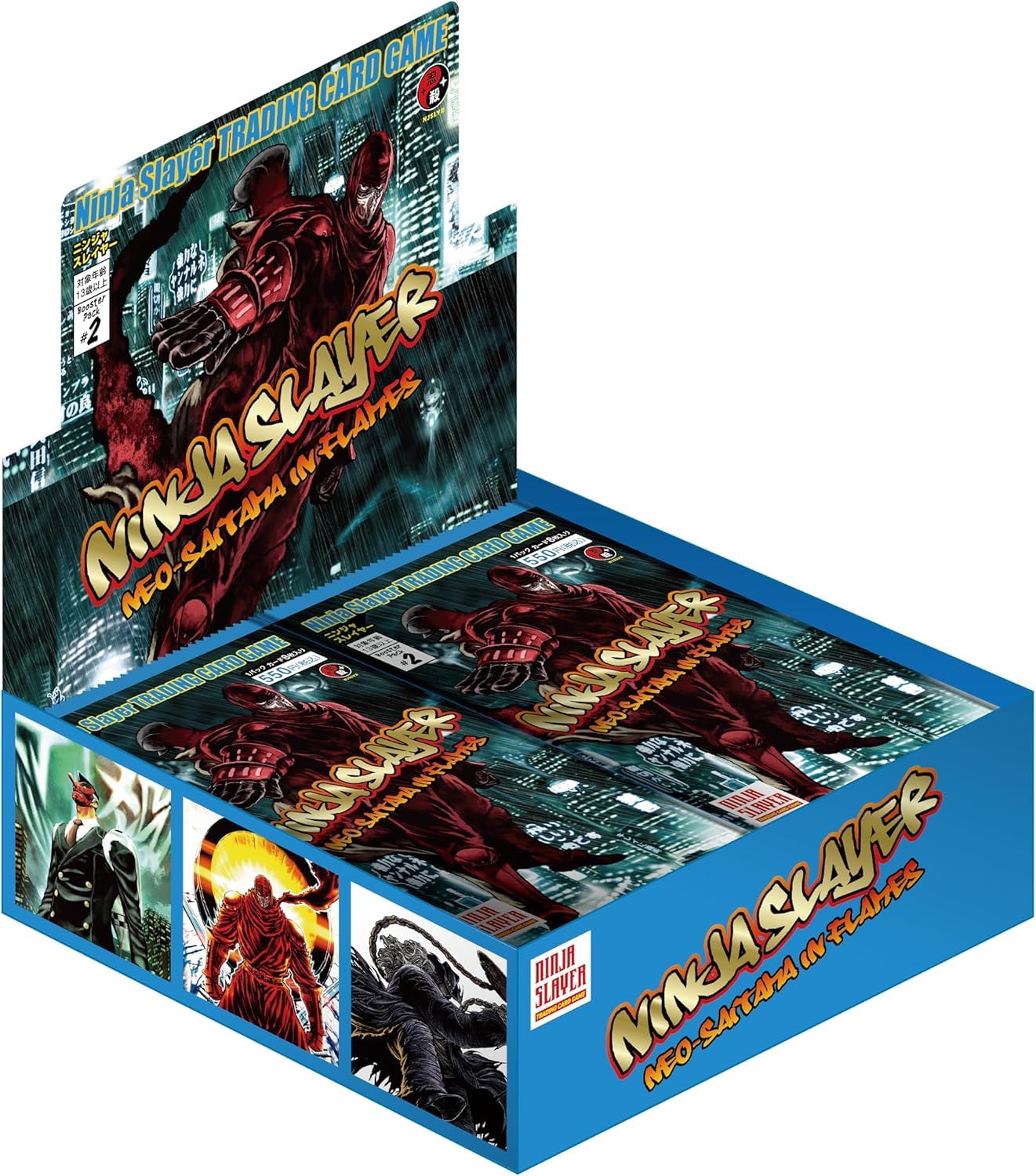 TCG Ninja Slayer Торговая карточная игра Бустерная упаковка Коробка №2 20 упаковок
