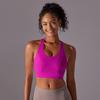High Strength Sports Bra With Integrated Chest Cushion, Seamless Back Buckle, Yoga Vest, Shock-absorbing And Gathering, Beautiful Back Yoga Bra