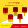 Solar LED Traffic Safety Flashing Signal Light for Construction & Nighttime Warning
