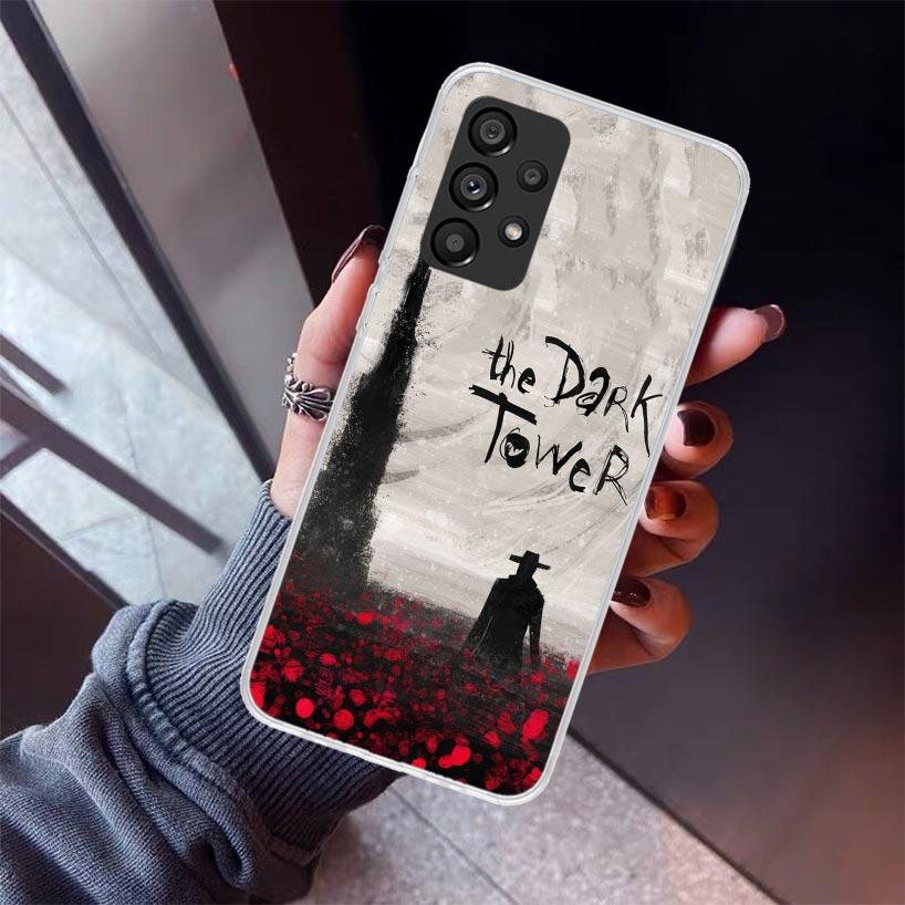 Stephen King The Dark Tower Phone Case For Samsung Galaxy A52 A51 A50S A32 A22 A12 A02S A72 A71 A31 A70 A30S Note 20 Ultra 10 Pl