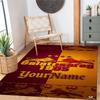 Galatasaray Customizable Name Floor Mat Suitable For Study Room Living Rooms Entryway Balcony Antislip Carpet Anime Office Decor
