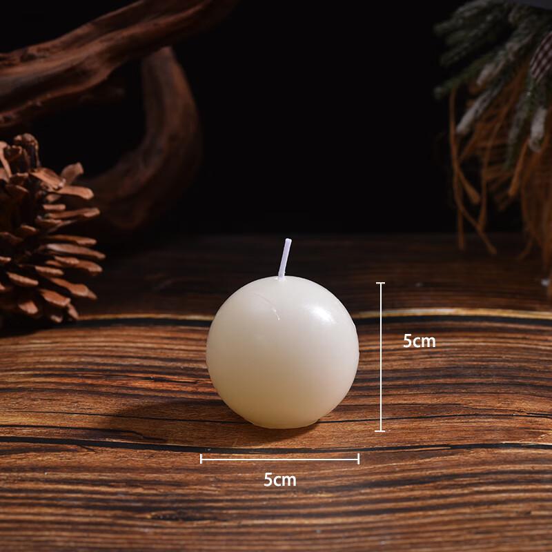 Alliance Classic Ivory White Cylindrical Candle