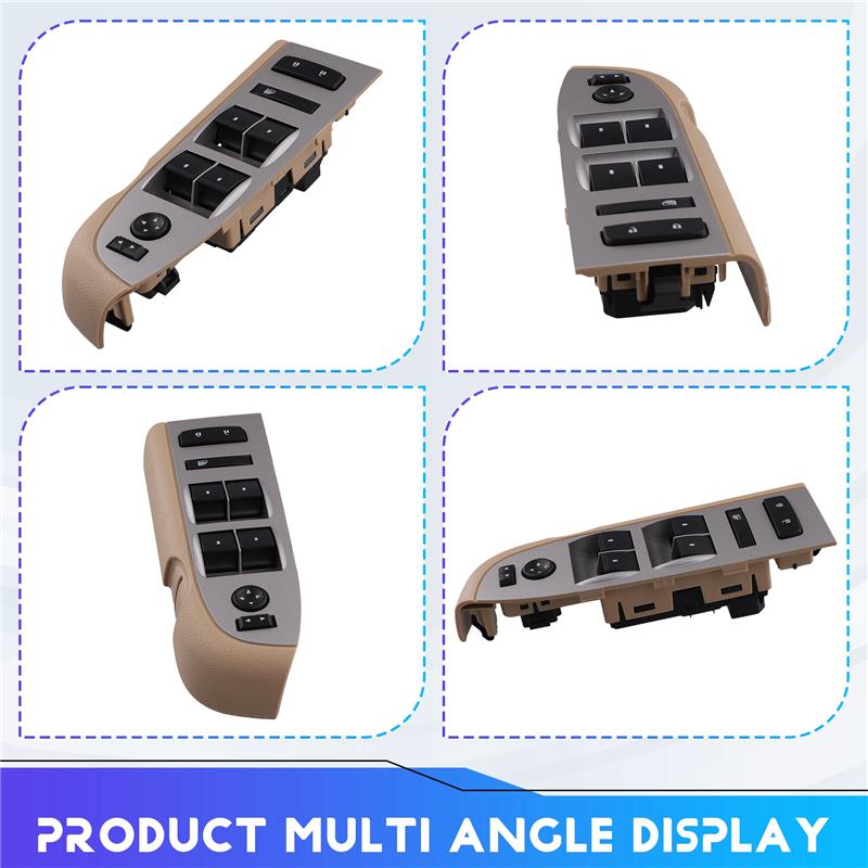 A58X-Car Driver's Front Power Window Switch 22968507 For 10-13 SILVERADO GMC SIERRA