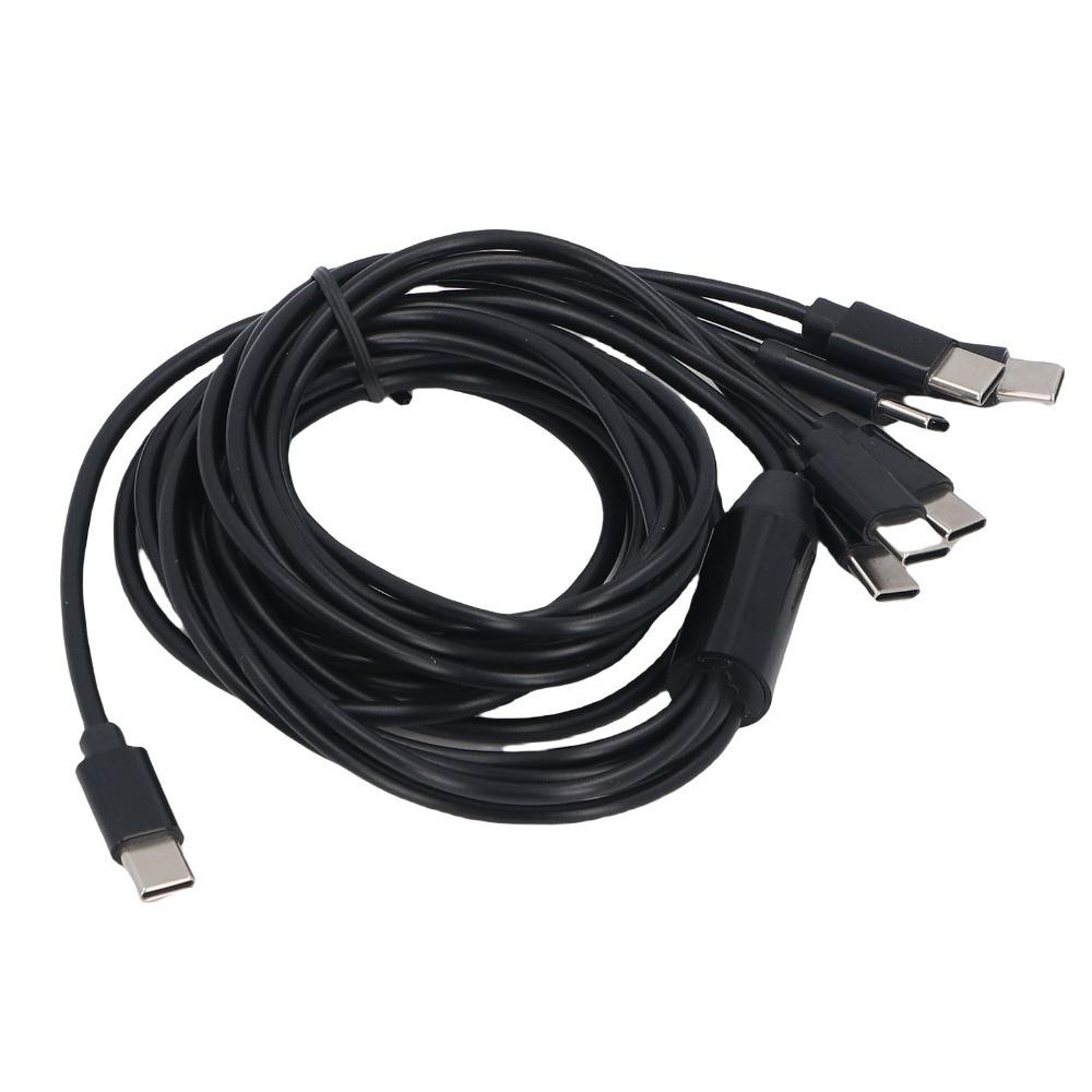 2m/6.6ft USB C Splitter Cable Plug and Play USB C Multi Charging Cable  For Cell Phones