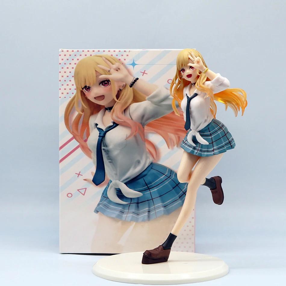 In Stock 18Cm My Dress-Up Darling Anime Figure Black Maid Outfit Kitagawa Marin Action Figure Shizuku Kuroe Figurine Model Toy