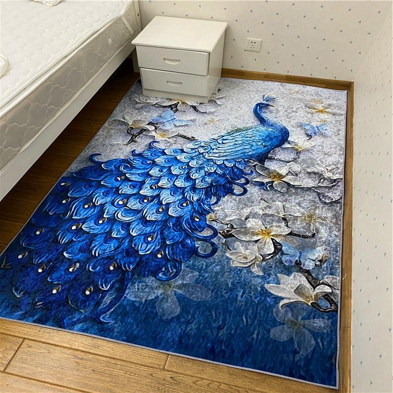 Vardagsrumsmatta Abstrakta Mattor Sovrum Konst Klädkammare Rumsdekoration Matta Halkfri Matta