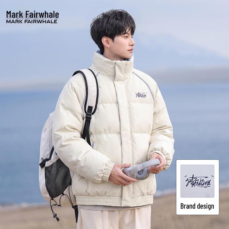 Mark Fairwhale Men's Stand-Collar Padded Jacket
