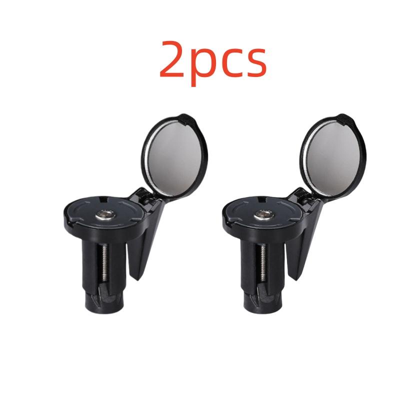 Bicycle Rearview Mirror 360 Rotation Adjustable Handlebar Rearview Mirror Bike Bar End Mirror for MTB Road Bike Accessories