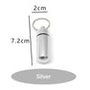 Haushalts-Aufbewahrungs-Sets aus Aluminium mit teleskopischem Löffel, wasserdichte Flasche, Geheimversteck, Siegel-Schlüsselanhänger-Behälter