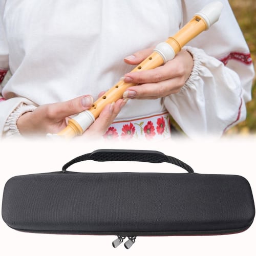 Instrument Storage Pouch, Soprano Recorder Storage Bag, Recorder Hard Case, EVA Recorder Case, Instrument Carrying Pouch, Recorder Carrying Bag for So