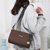 Korean Style Zipper Dumpling Bag Large Capacity Sports Crossbody Bag Nylon Shoulder Bag  Outdoor