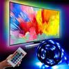 RGB LED Streifenlichter, 5V 5050, Mini TV Hintergrundbeleuchtung, Nicht wasserdicht, 24-Tasten Fernbedienung