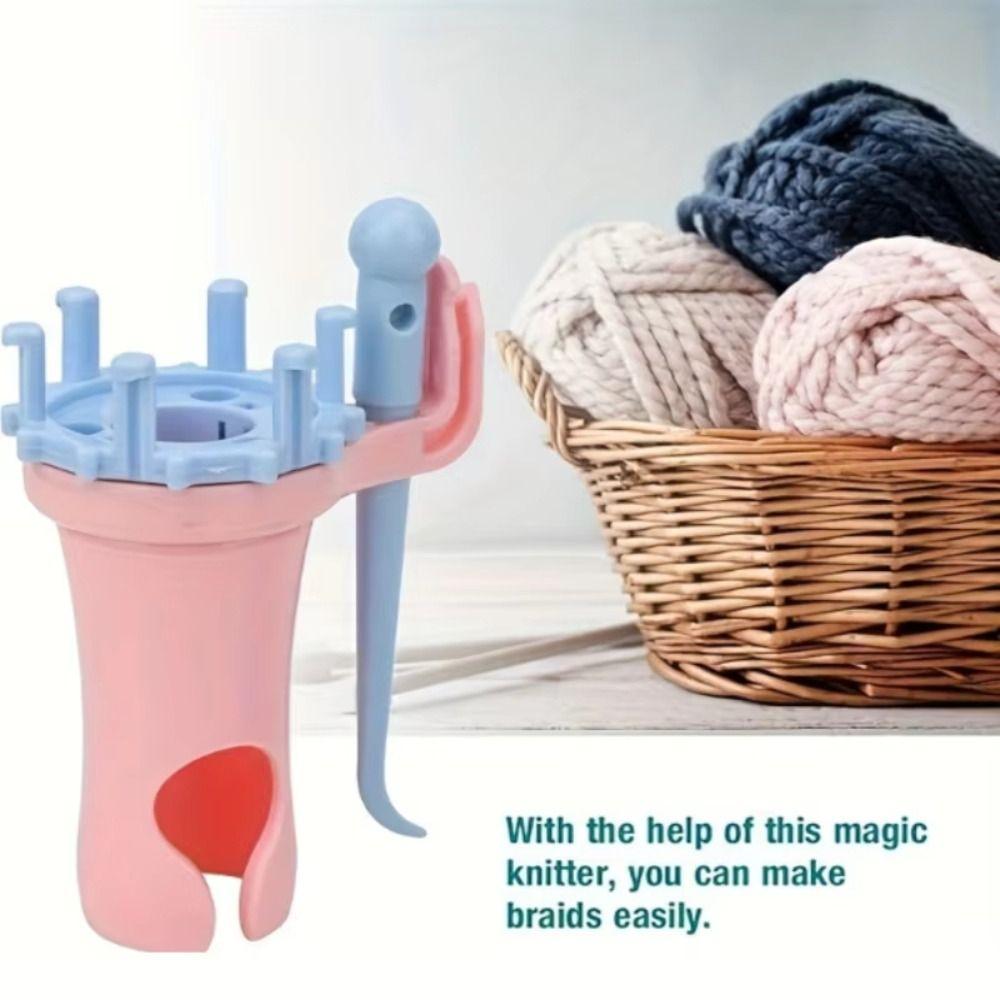 Manual Knit Spool Loom Plastic Weaving Lacing Machine Bracelet Weaver  Handmade Weaving