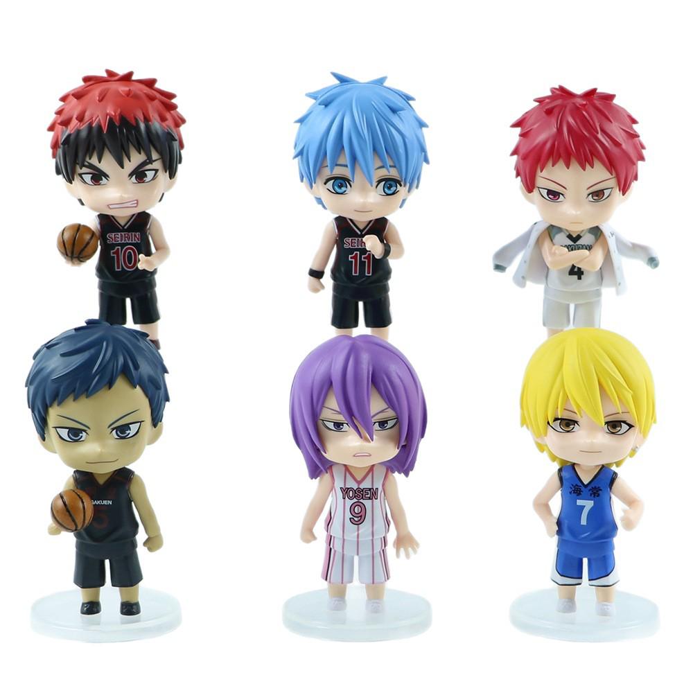 Kuroko's Basketball Office Toy: Kuroko, Kagami, Midorima, Kise, Aomine, Murasakibara, Akashi Models